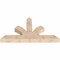 Ekena Millwork Richland Smooth Timber Gable Bracket, Douglas Fir, 60"W x 32"H x 5 1/2"D x 5 1/2"F, 13/12 Pitch GBW060X32X0606RIC00SDF - alternate 3